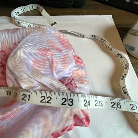 NWT INA size L pink butterfly midi dress - Picture 6 of 13